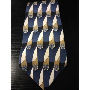 Vintage Stonehenge Ltd Cocktail Collection Silk Tie 3.75" Wide Retro...